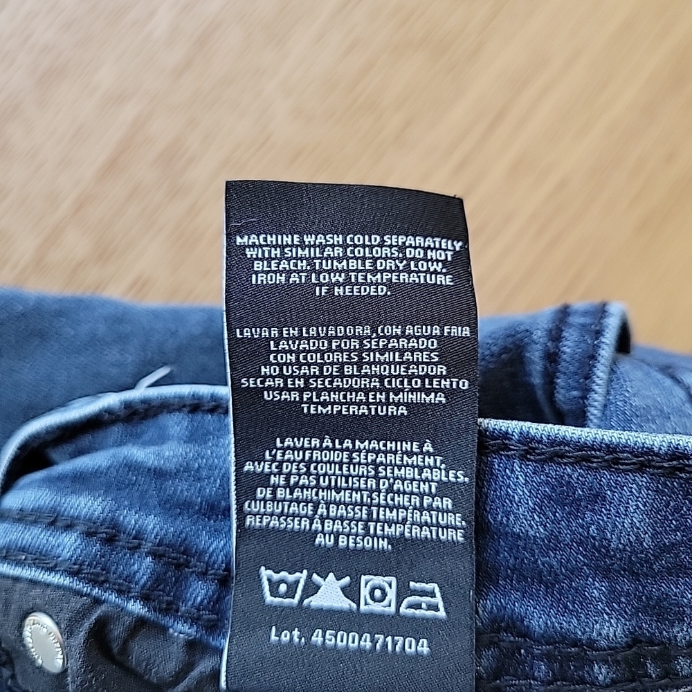 Buffalo David Bitton Axel Slim Stretch Jeans Men's Size 38x30 Dark Wash‎ - Picture 5 of 9
